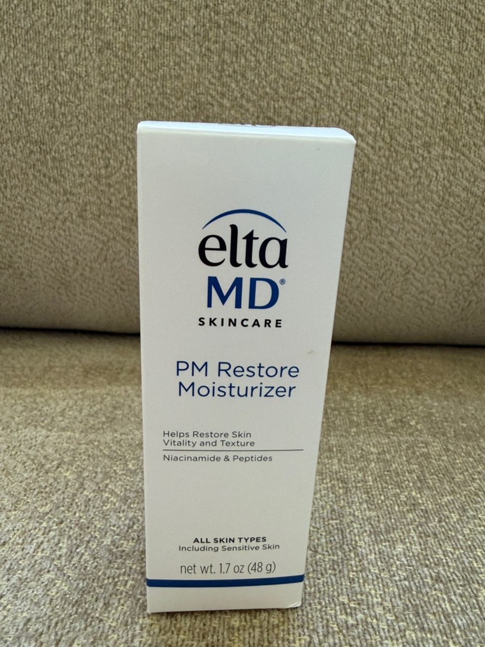 EltaMD PM Restore Moisturizer — 1.7 oz, never used or opened